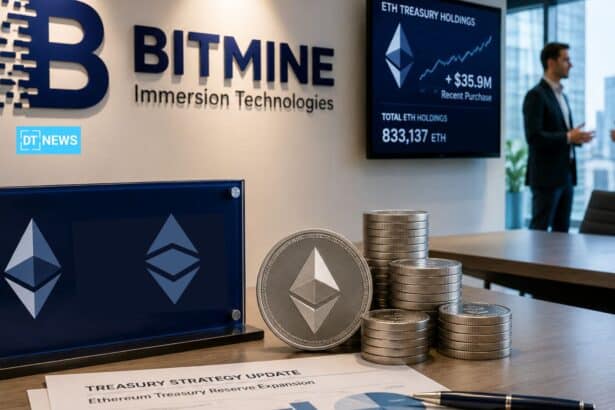 Bitmine Ethereum Treasury Expands With 20,500 ETH Purchase Nearing 5% Goal