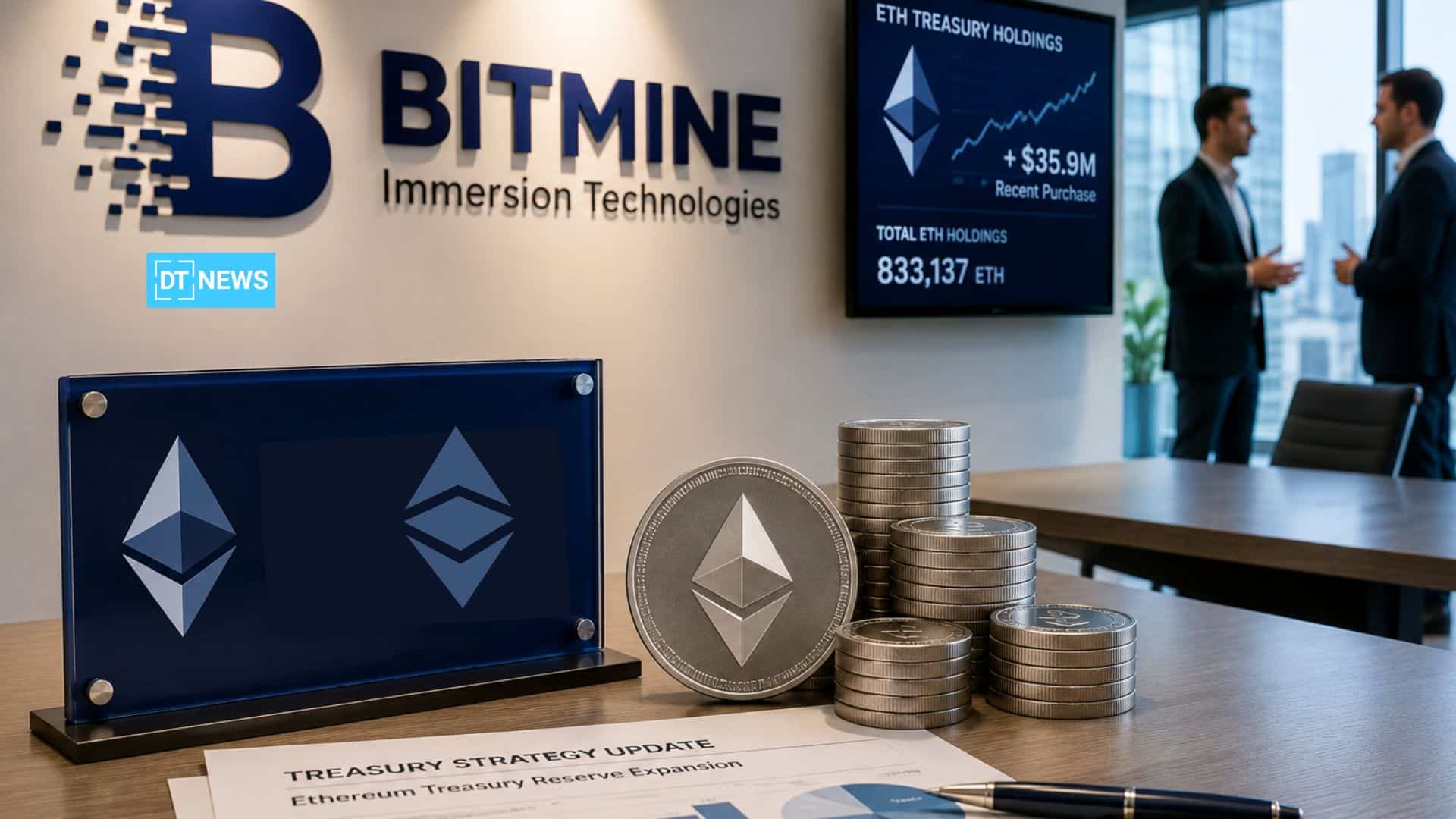 Bitmine Ethereum Treasury Expands With 20,500 ETH Purchase Nearing 5% Goal 45 Bitmine Ethereum Treasury Expands With 20,500 ETH Purchase Nearing 5% Goal