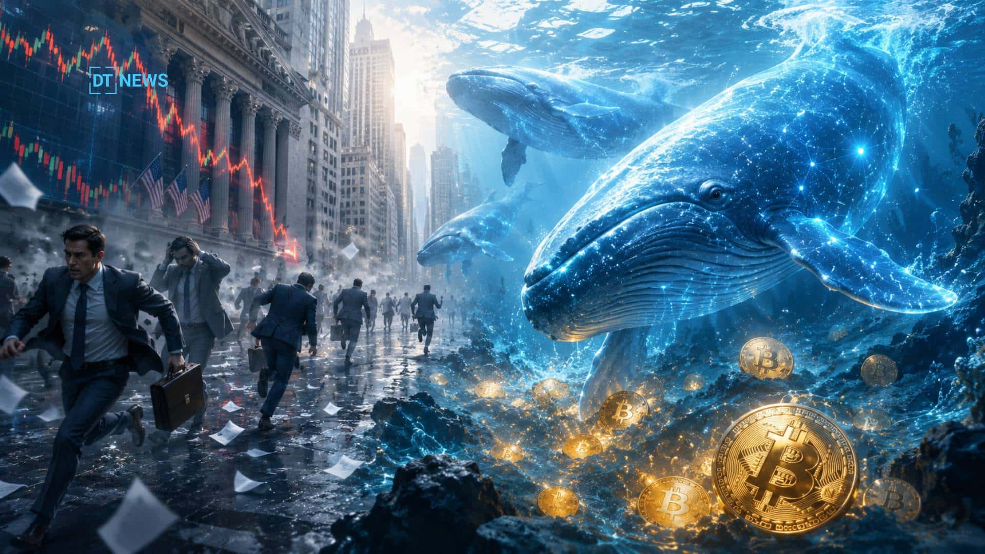 Bitcoin Whales Buy the Dip as Wall Street Exits Fast 45 Bitcoin Whales Buy the Dip as Wall Street Exits Fast