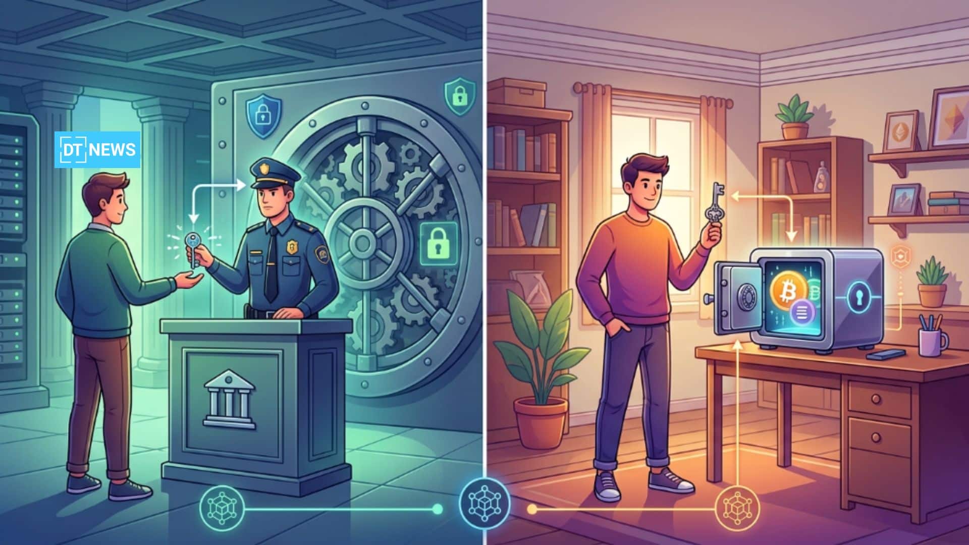 The Pros and Cons of Custodial vs. Non-Custodial Wallets 47 Custodial vs. Non-Custodial Wallets