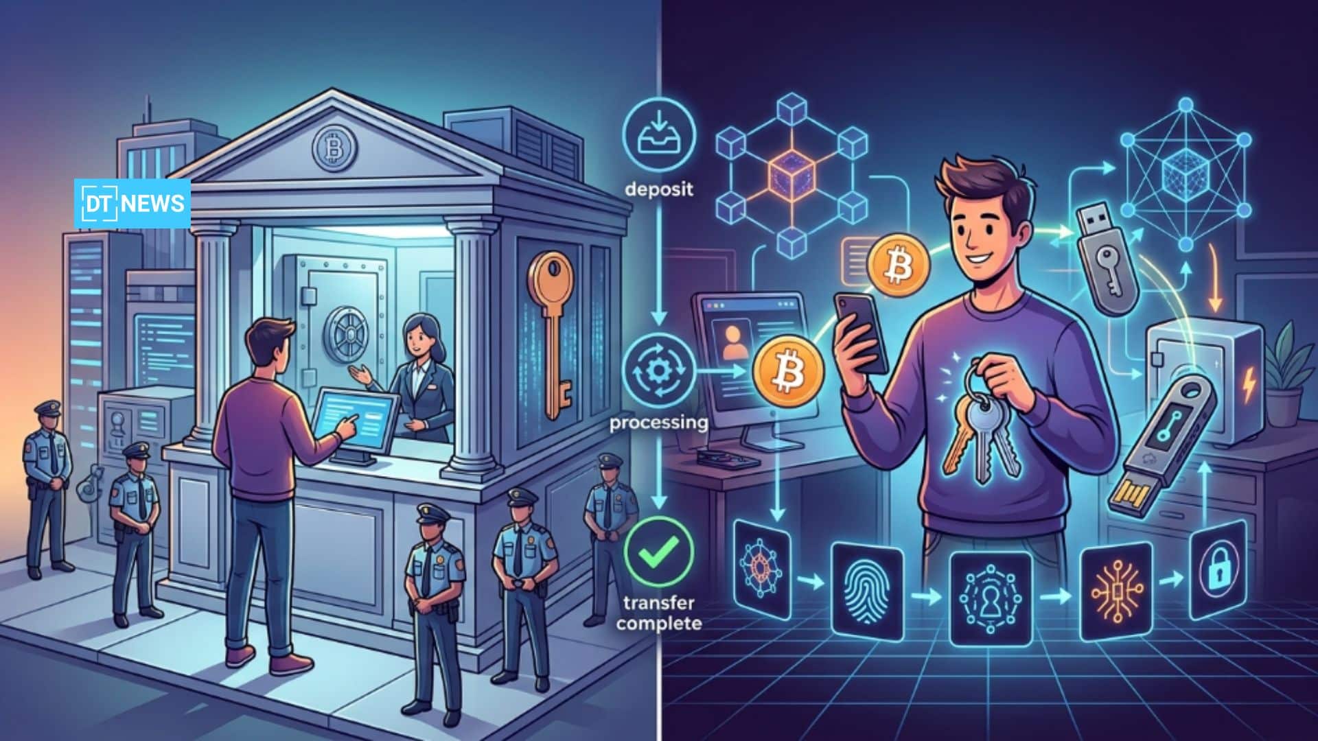 The Pros and Cons of Custodial vs. Non-Custodial Wallets 46 Custodial vs. Non-Custodial Wallets