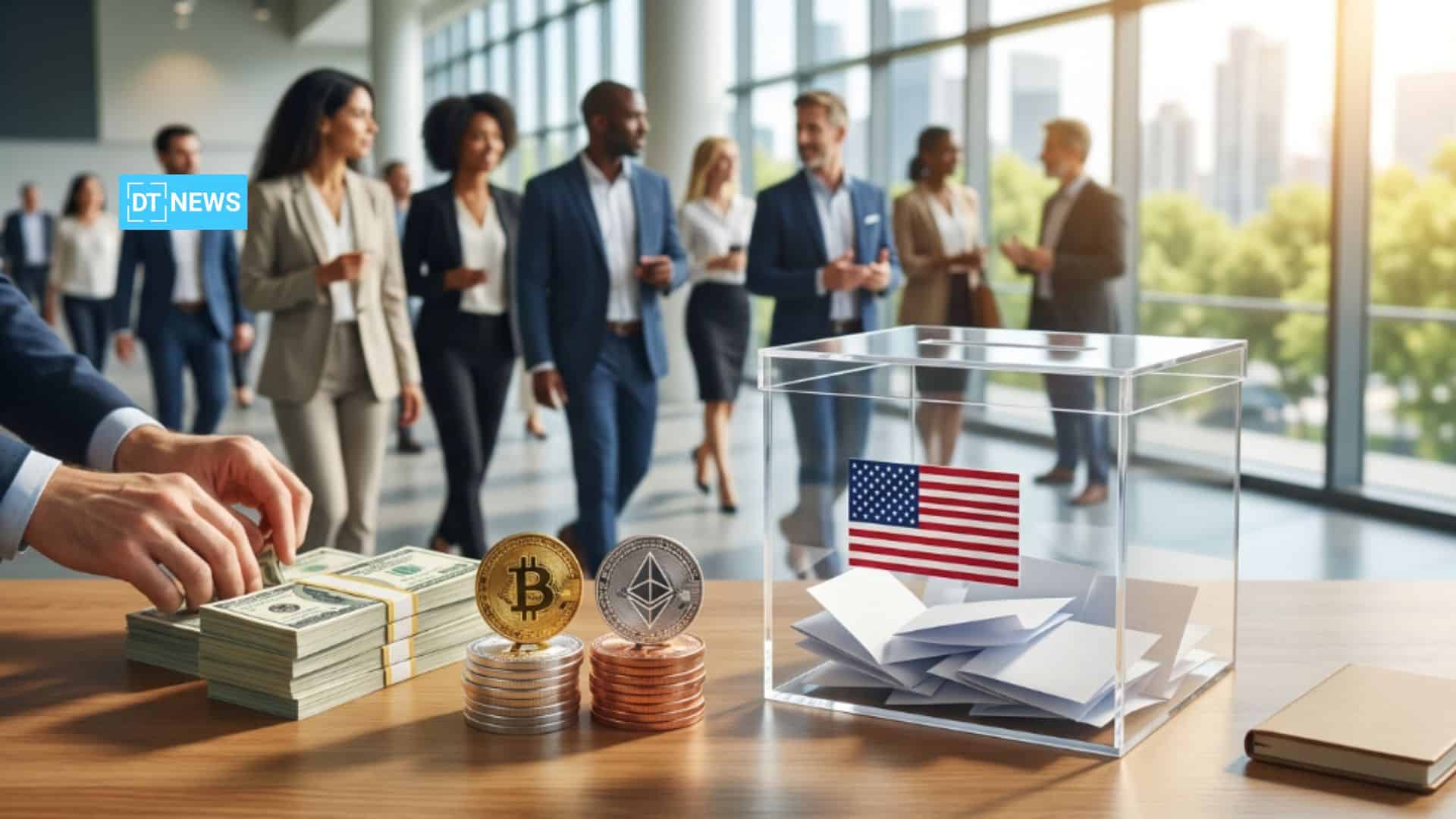Crypto Election Donations Hit $189M as Industry Pushes CLARITY Act 47 Crypto Election Donations Reach $189M