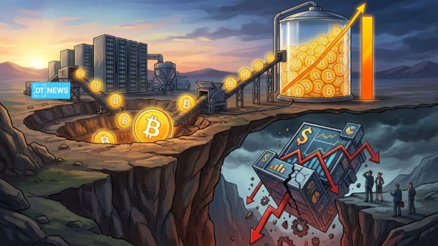 Bitcoin Miner Reserves Climb to $1.19M As Mining Stocks Sink